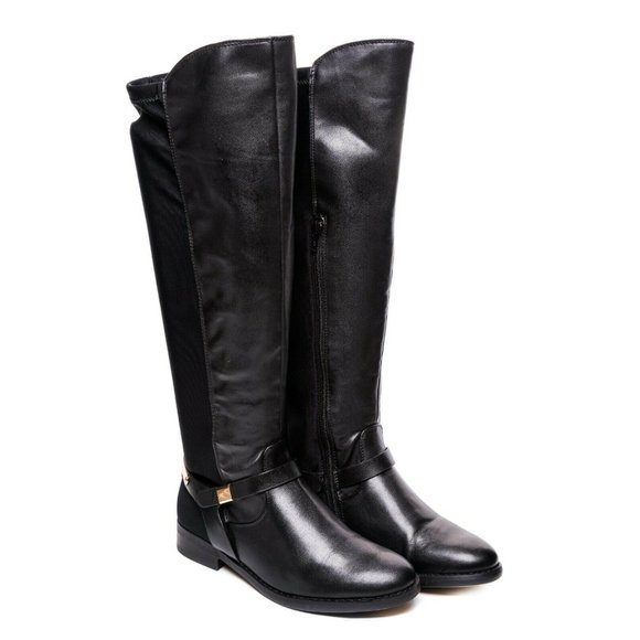 BareTraps Shoes - BareTraps Black Over the Knee Boots
